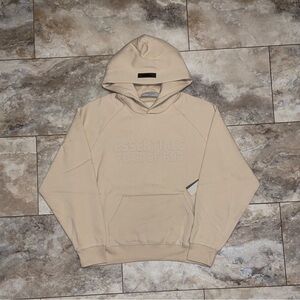 Fear of God Essentials Hoodie Sand SS23 Size Small